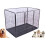 Puppy Dog Play Pen Whelping Dog Crate Cage Fence With Tray 2