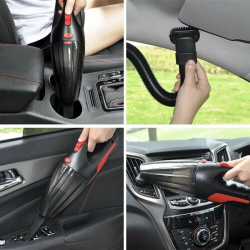 Wet & Dry Vacuum Cleaner Car Handheld Portable with LED Light
