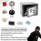 (Black) Security Safes Digital Keypad Electronic Safe Box 5