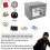 (Grey) Security Safes Digital Keypad Electronic Safe Box 5