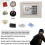 (White) Security Safes Digital Keypad Electronic Safe Box 5