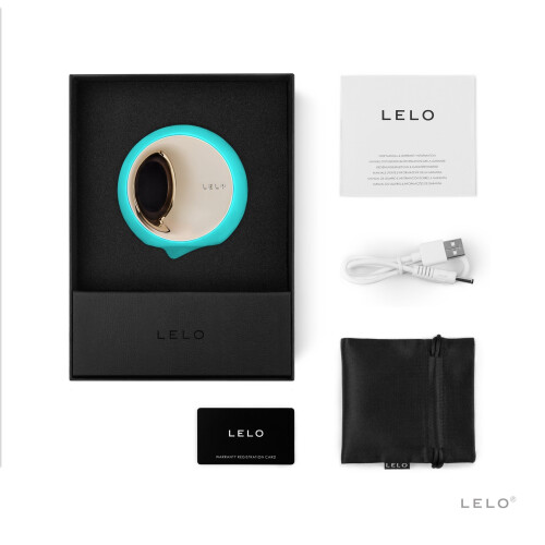 LELO (Aqua) LELO ORA 3 Oral Pleasure Massager 2