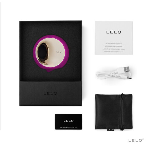 LELO (Deep Rose) LELO ORA 3 Oral Pleasure Massager 2