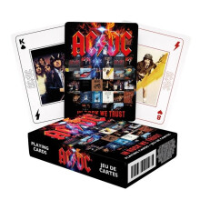 Aquarius Ent AC / DC In Rock We Trust Playing Cards