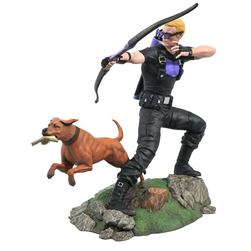 Diamond Select Statuetta - Diamond Select - Hawkeye - Noir - Plastica - Resina