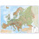 (135.7 cm x 98.5 cm, Paper) Europe Wall Map Physical 1