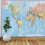 Giant World Map Mural - Blue Ocean (Mural) 2