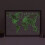 Glow in the Dark World Map (Silk Art Paper) 4