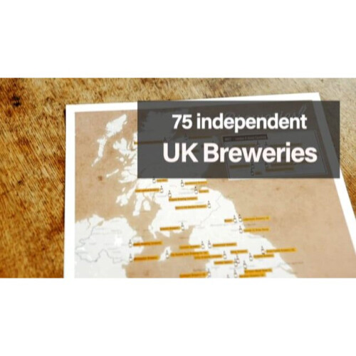 Scratch Off UK Breweries Print (Silk Art Paper) 2