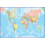 Giant World Map Mural - Blue Ocean (Mural) 1