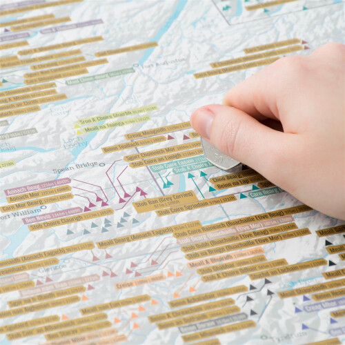 Scratch Off Munro-bagging Print (Silk Art Paper) 1