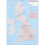 Large British Isles Postcode Map (Paper) 1