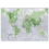 Glow in the Dark World Map (Silk Art Paper) 3