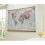 (118.9 cm x 84.1 cm, Laminated) Executive World Wall Map Political 3