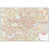 (118.9 cm x 84.1 cm, Laminated) Central London street Wall Map 1