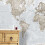 Giant World Map Mural - Neutral (Mural) 3