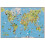 Kids Cartoon World Map (Silk Art Paper) 3
