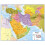 (84 cm x 70 cm) Middle East Wall Map Political 1