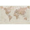 (118.9 cm x 84.1 cm, Paper) Antique World Map 1