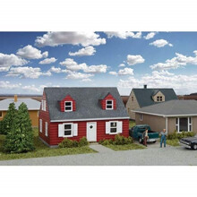 Walthers Inc. Cape Cod House Kit 2-3/8 x 2 x 1-5/8 """" 6 x 5 x 4,1 cm