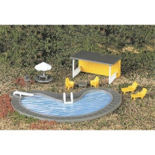 Bachmann-Zge  Landschaftszubehr  SCHWIMMBAD und ZUBEHR  Spur HO