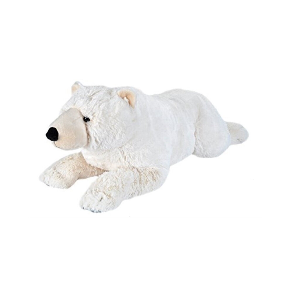 Wild Republic Jumbo Polar Bear Plush, giant Stuffed Animal, Plush Toy, gifts for Kids, 30 Inches