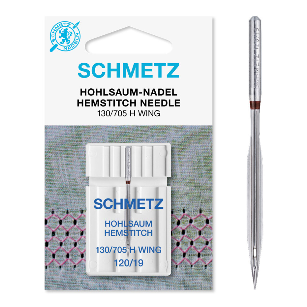 Schmetz (120/19) Hemstitch Sewing Machine Needles
