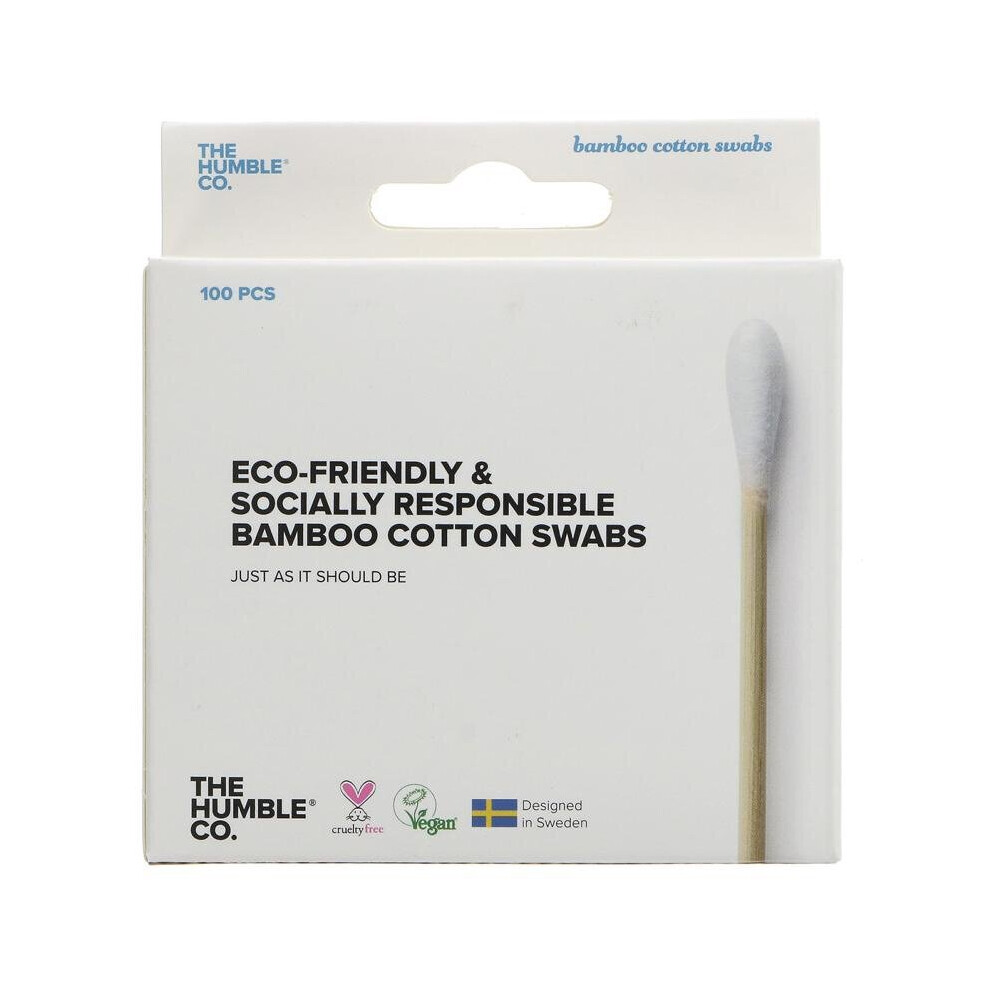 The Humble Co. Humble Natural Cotton Swabs - White