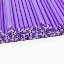 (Purple, 150mm x 4.5mm (9000 Pcs)) Plastic Lollipop Sticks - 89mm, 114mm, 150mm, Various Colours