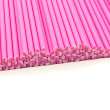 (Pink, 150mm x 4.5mm (9000 Pcs)) Plastic Lollipop Sticks - 89mm, 114mm, 150mm, Various Colours