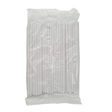(White, 190mm x 4.5mm (50 Pcs)) Plastic Lollipop Sticks - 190mm x 4.5mm