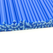 (Blue, 114mm x 4mm (500 Pcs)) Plastic Lollipop Sticks - 114mm x 4mm