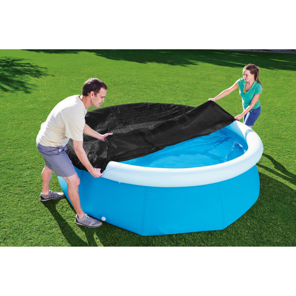 Bestway Fast Set Swimming Paddling Pool Tarpaulin Sheet Cover Protector - 8 Ft