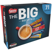 Nestle Big Biscuit Box 71 Bars Variety Mix Assorted Chocolate
