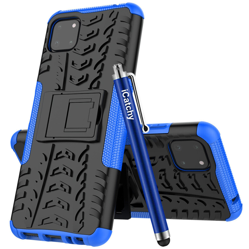 Icatchy (Blue) For Samsung Galaxy A22 5G Shockproof Case Blue