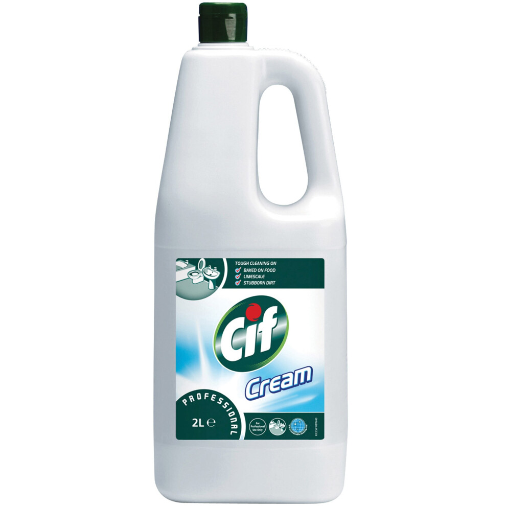 Cif Professional Multi Purpose Cream White - 1x2ltr