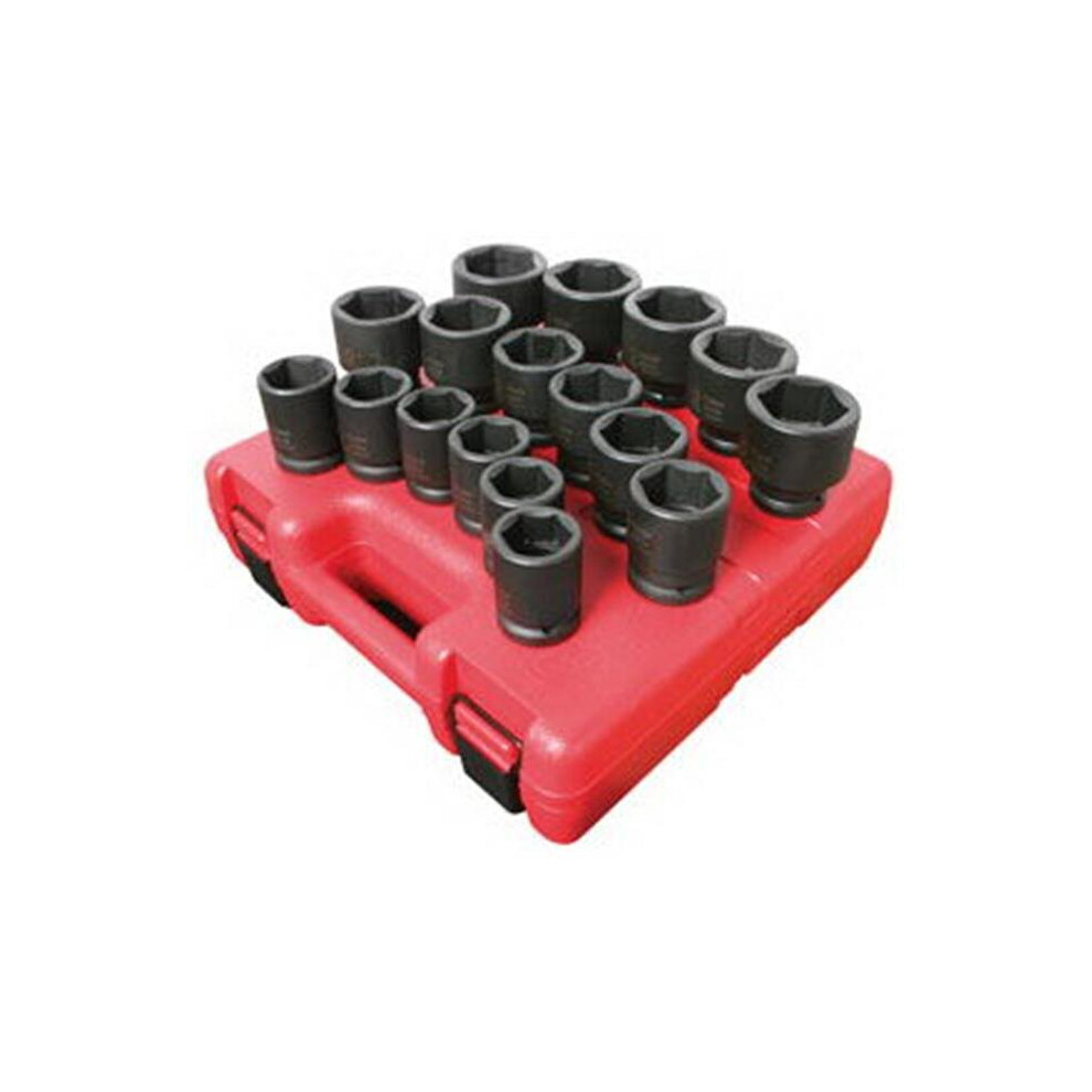 4684 0.75 Inch Drive 17 Piece Metric Standard Impact Socket Set-image-OPC-P7NRFYG-NEW