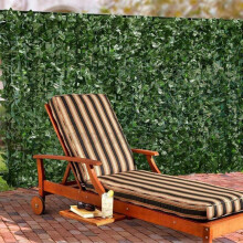 Artificial Ivy Leaf Hedge Roll | Privacy Fence Screen | 3m