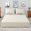 (Cream, Single) Extra Deep Fitted Sheets 40cm Soft Bed Sheet Single Double King UK 2