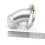 Male Chastity Device, Max Secure Cage, Silver 4