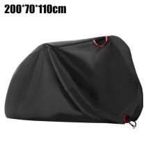(Black, XL) Mobility Heavy Duty Scooter Storage Rain Cover Dustproof Waterproof Disability