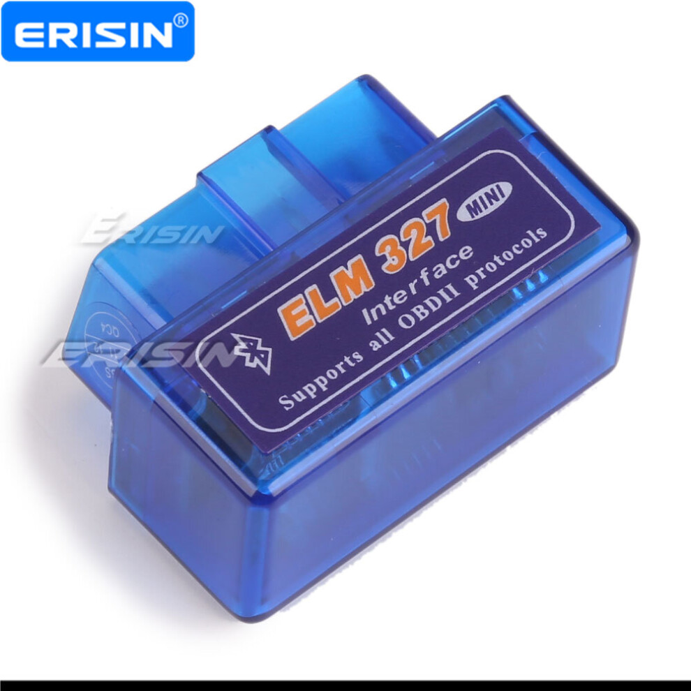 Erisin Mini V1.5 OBD2 Car Bluetooth Scanner Android Can Bus Torque Auto Scan Tool Diagnose