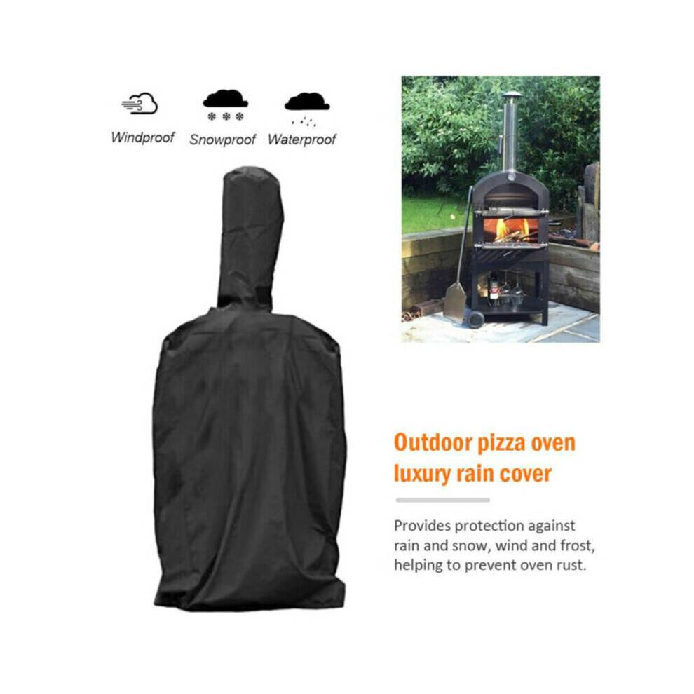 Barbecue Pizza Oven Cover Heavy Duty BBQ Grill Protective Waterproof Rain Covers