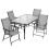 Living And Home Patio Table Garden Coffee Dining Table 5