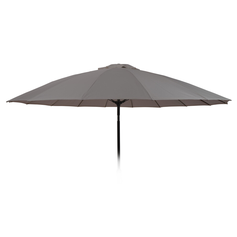 Urbn Living (Taupe) 270Cm Diameter Large Parasol Umbrella & Tilt Pole