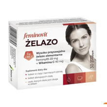 feminovit IRON + Vitamin C 30x tablets ?elazo wysokoprzyswajalne