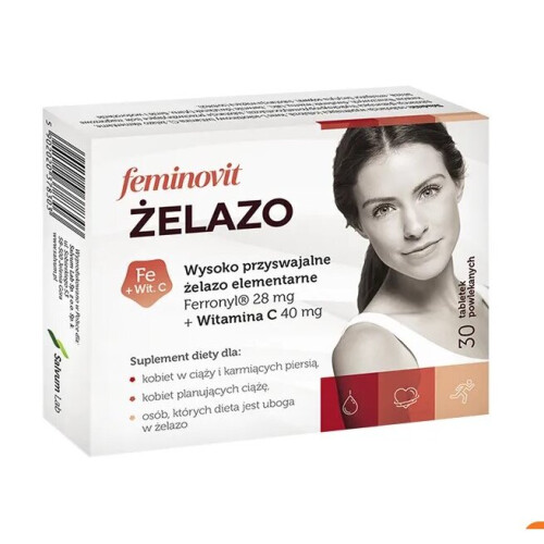 Salvum Feminovit Żelazo 30 Tabl.