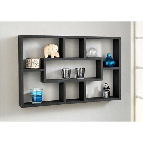 Spot On Dealz Stylish And Attractive Space Saving Multi-Compartment Wall Shelf G-0038