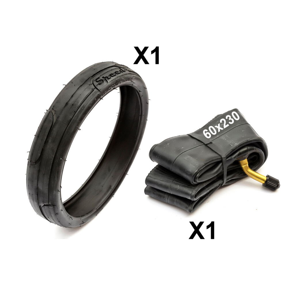 Speedi Tyre & Inner Tube 60 X 230 Easy Rolling 60X230 Pushchair Pram Stroller