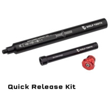 Wolf Tooth: Wolf Tooth - Pack Hanger Alignment Tool QR Kit - Black - Uni
